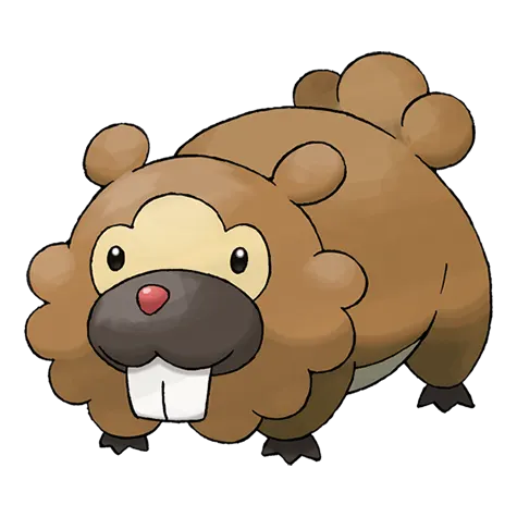 Bidoof official artwork