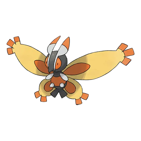 Mothim official artwork