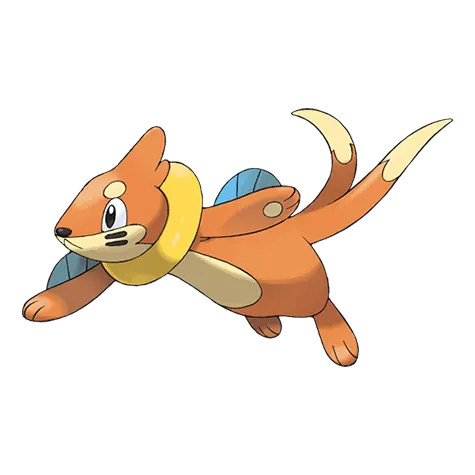 Buizel official artwork