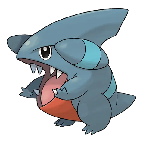 Gible official artwork