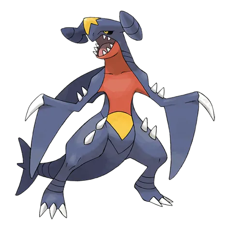 Garchomp official artwork