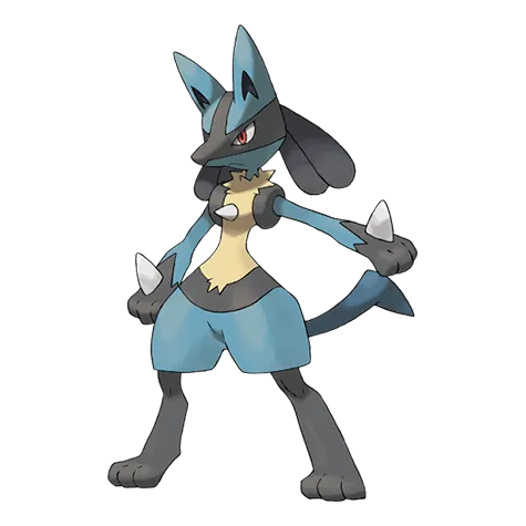 Lucario official artwork