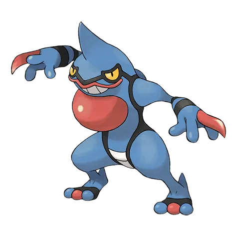 Toxicroak official artwork