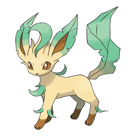 Leafeon official artwork