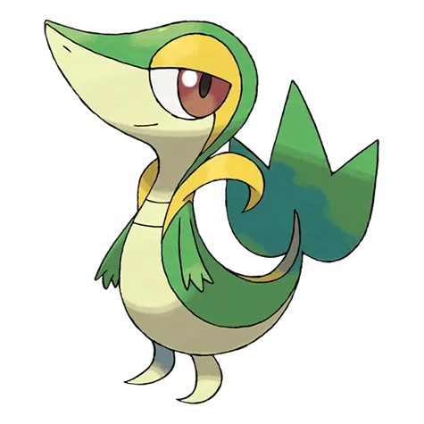 Snivy official artwork