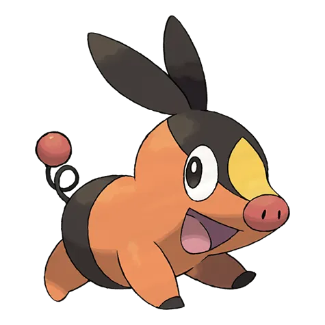 Tepig official artwork