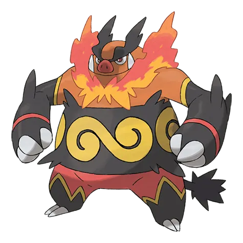 Emboar official artwork