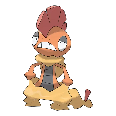 Scrafty official artwork