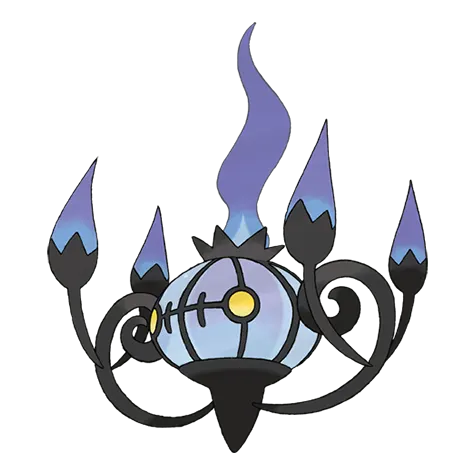 Chandelure official artwork