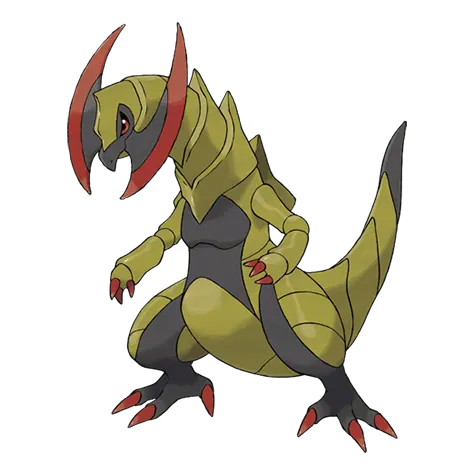 Haxorus official artwork