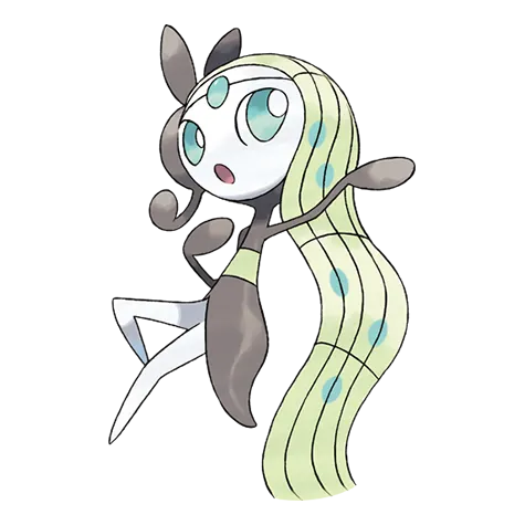 Meloetta Aria official artwork