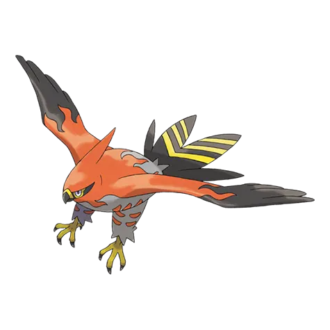 Talonflame official artwork