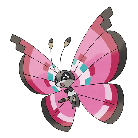 Vivillon official artwork