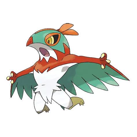 Hawlucha official artwork