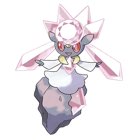 Diancie official artwork
