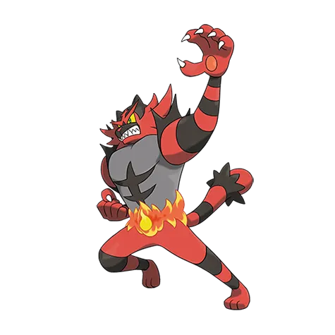 Incineroar official artwork