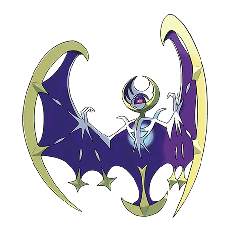 Lunala official artwork