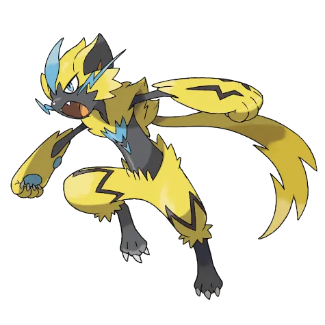 Zeraora official artwork