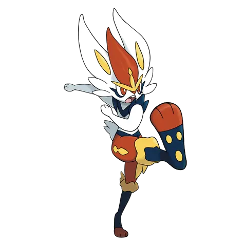 Cinderace official artwork
