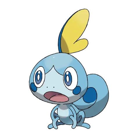 Sobble official artwork