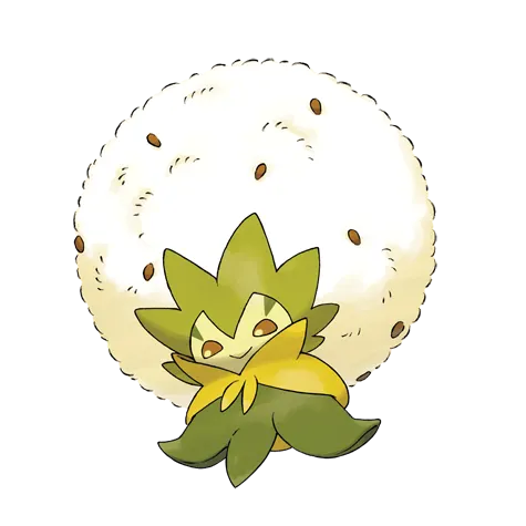 Eldegoss official artwork
