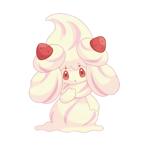 Alcremie official artwork