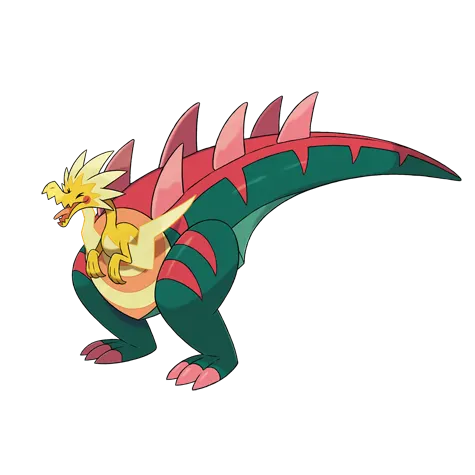 Dracozolt official artwork