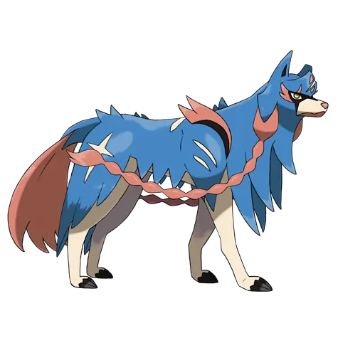 Zacian official artwork
