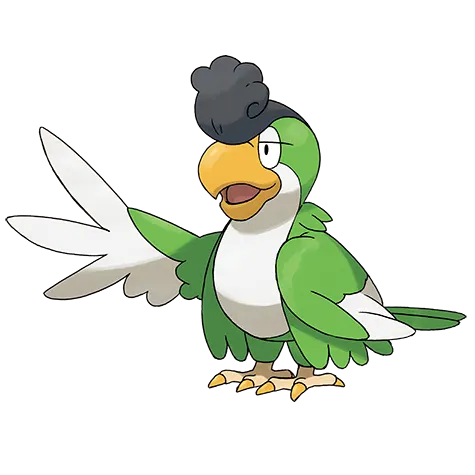 Squawkabilly Green Plumage official artwork